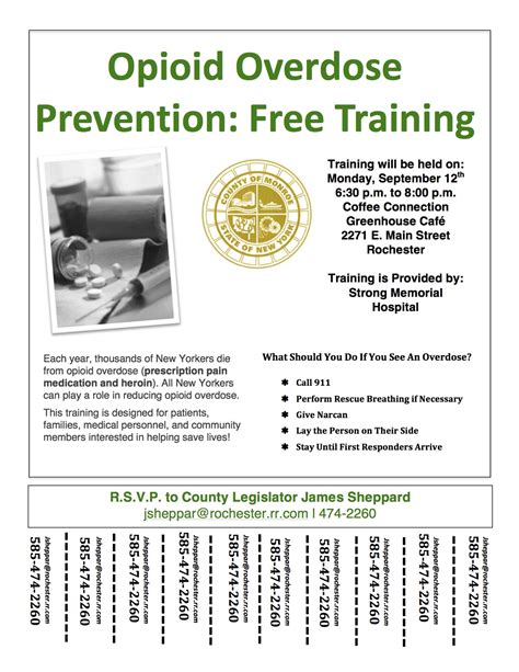 Watervliet hosts opioid overdose prevention training